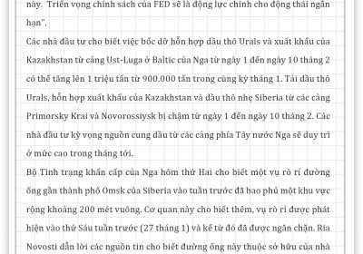 Dầu thô chạm mức thấp mới trong 1,5