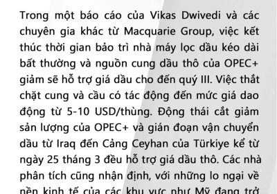 giá dầu tăng hơn 2%,