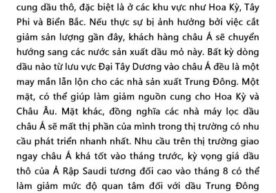 tập trung vào Hội nghị chuyên đề quốc tế lần thứ 8 của OPEC.